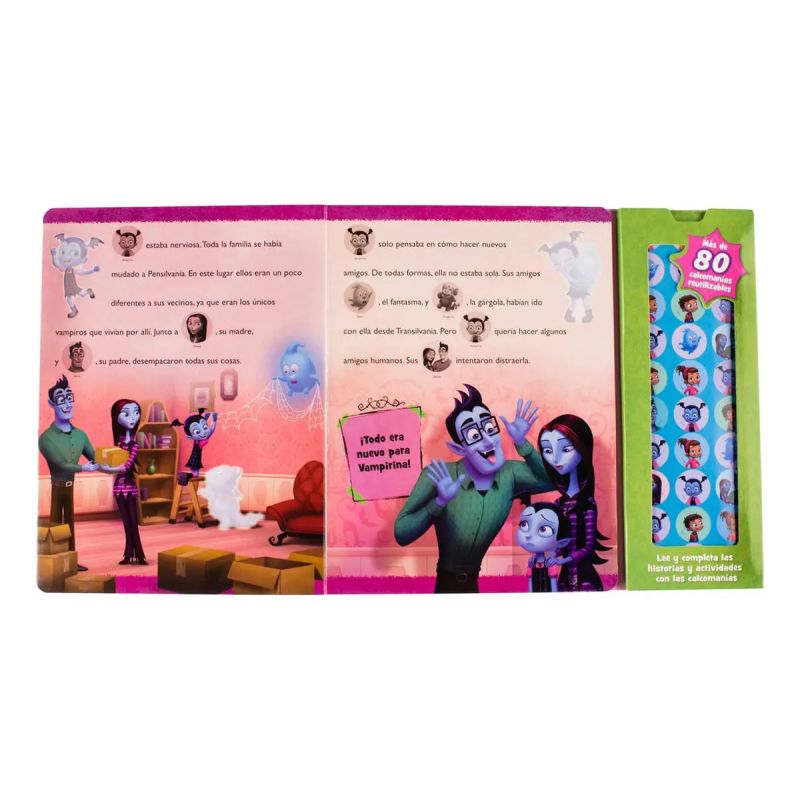 UNA CASA ESPELUZNANTE - STORY STICKER - VAMPIRINA (Nuevo) - Miniatura 2