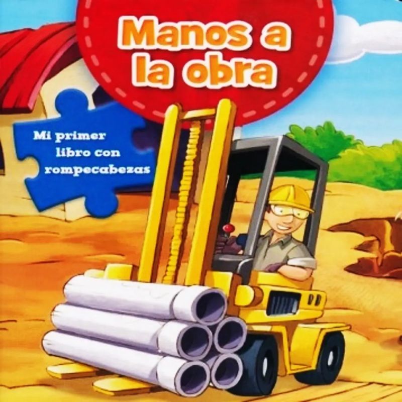 MANOS A LA OBRA  (LIBRO + ROMPECABEZAS) (Nuevo)