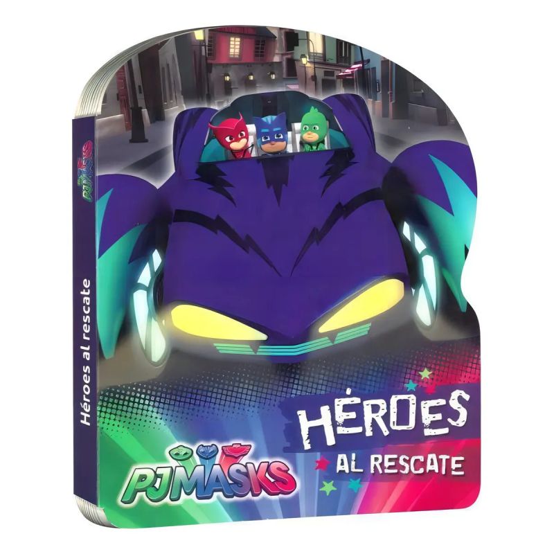 HEROES AL RESCATE - PJ MASK (LIBROS CON FORMA) (Nuevo)