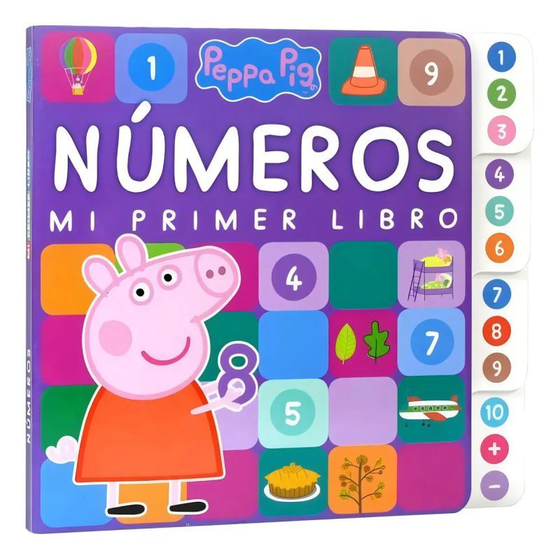NUMEROS PEPPA PIG - MI PRIMER LIBRO (TD) (Nuevo)