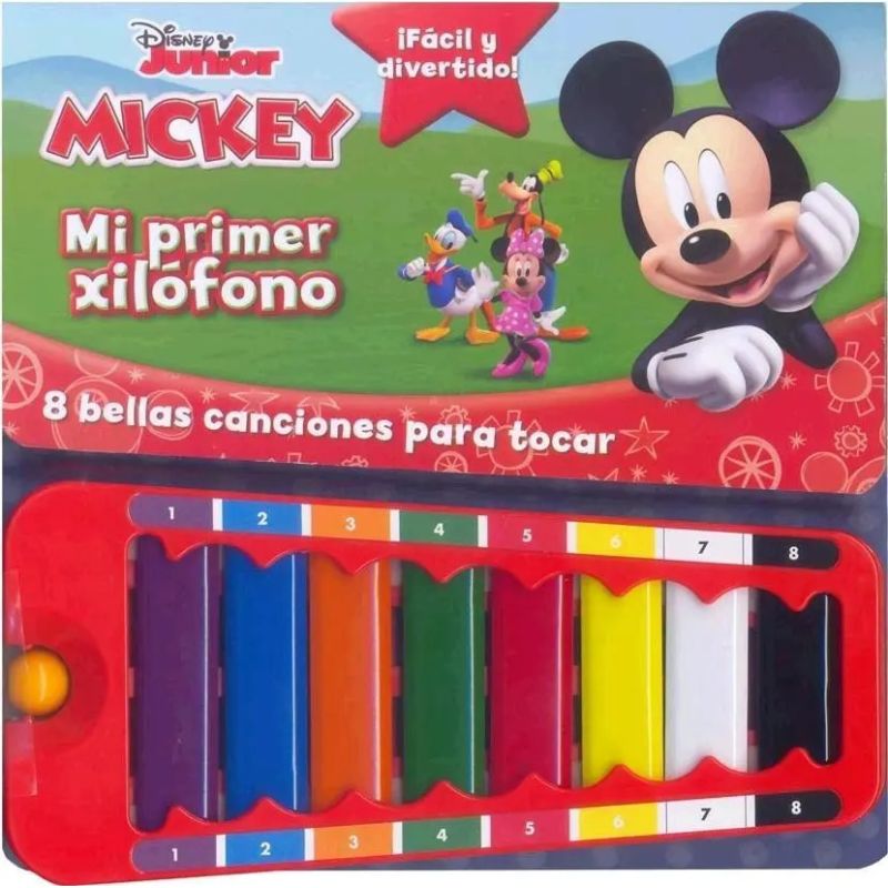 MI PRIMER XILOFONO - DISNEY JUNIOR - MICKEY - CARTONE (Nuevo) - Miniatura 2