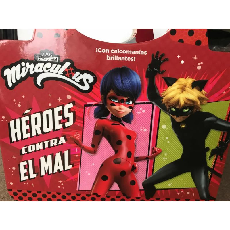 HEROES CONTRA EL MAL - MIRACULOUS - MI LIBRO AMIGO (Nuevo)
