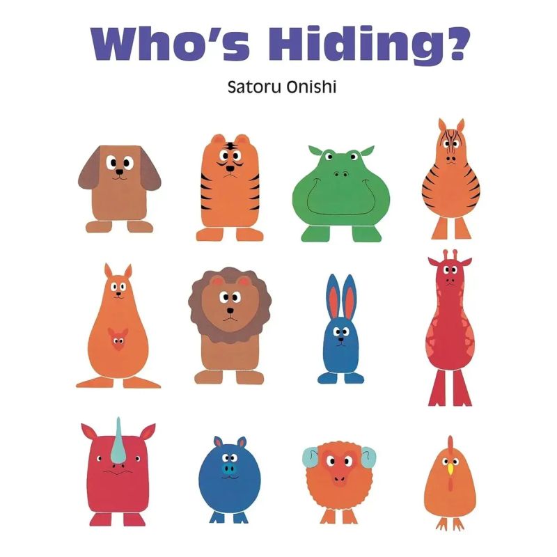 WHO'S HIDING? - BOARD BOOK (Nuevo)