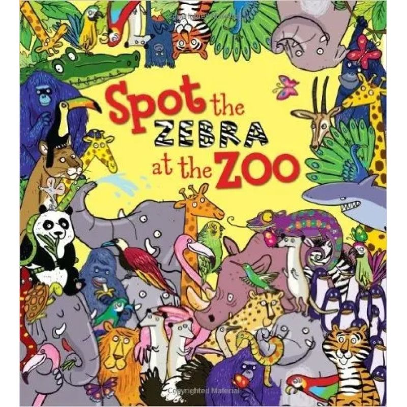 SPOT THE ZEBRA IN THE ZOO (PB)* (Nuevo)