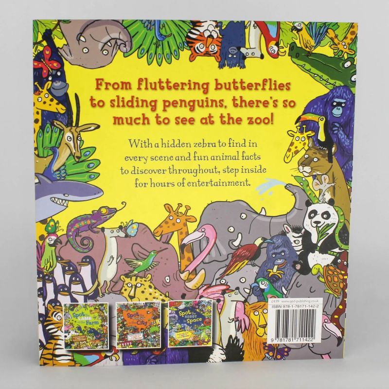 SPOT THE ZEBRA IN THE ZOO (PB)* (Nuevo) - Miniatura 2