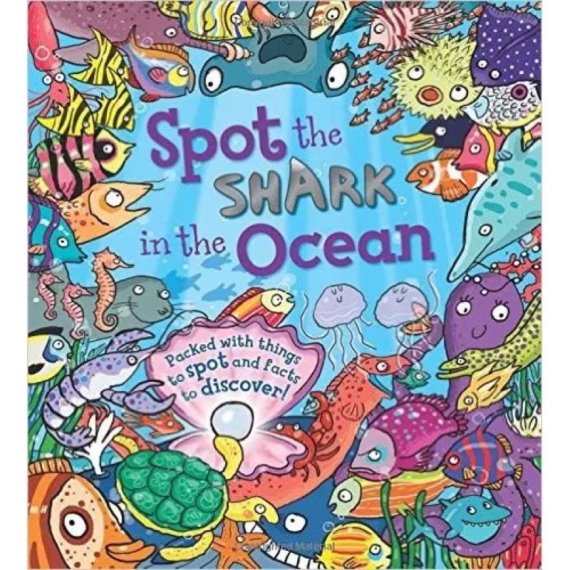 SPOT THE SHARK IN THE OCEAN (PB) (Nuevo)