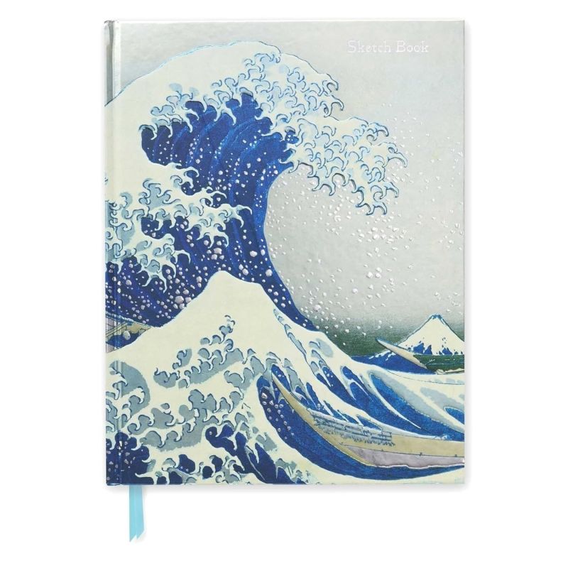 HOKUSAI: THE GREAT WAVE - BLANK SKETCH BOOK - HB