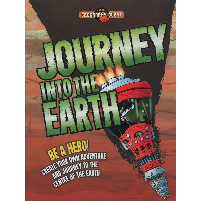 JOURNEY INTO THE EARTH (PB) - GEOGRAPHY QUEST* (Nuevo)