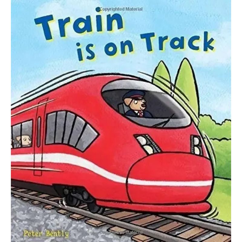 TRAINS ON THE TRACK (HB) - BUSY WHEELS* (Nuevo)