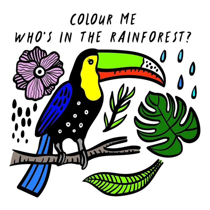 COLOUR ME - WHO'S IN THE RAINFOREST? (Nuevo)