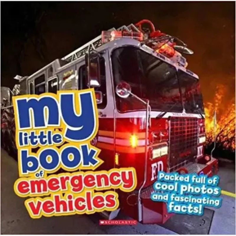 MY LITTLE BOOK OF EMERGENCY VEHICLES (HB) * (Nuevo)