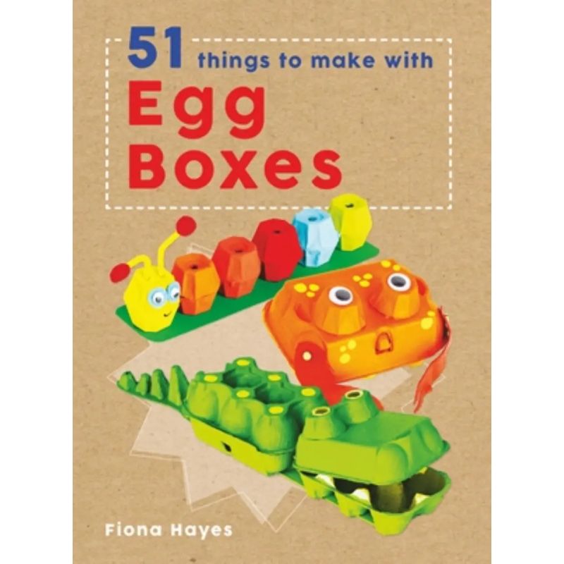 CRAFTY MAKES: 51 THINGS TO MAKE WITH EGG CARTONS* (Nuevo)