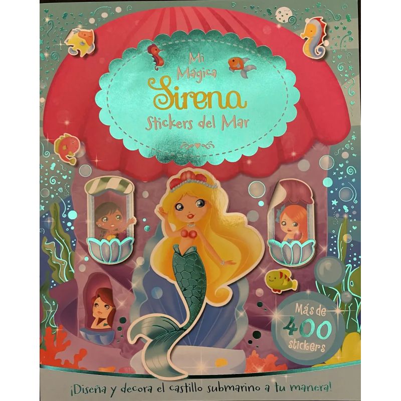 MI MAGICA SIRENA - STICKERS DEL MAR (Nuevo)