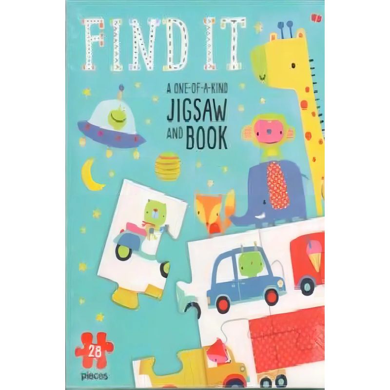 FIND IT! JIGSAW PUZZLE AND BOOK* (Nuevo)
