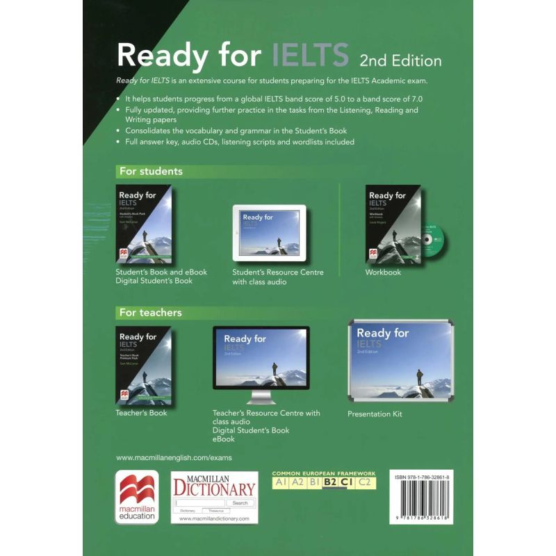 READY FOR IELTS 2/ED.- WB W/KEY (Nuevo) - Miniatura 2