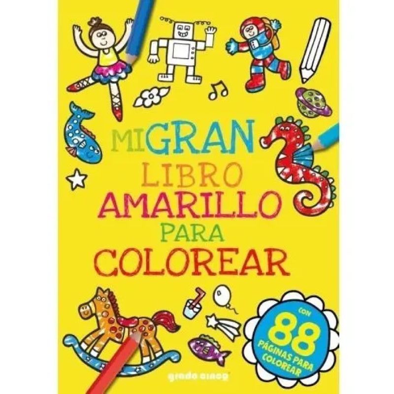 MI GRAN LIBRO PARA COLOREAR 3 - AZUL (Nuevo)