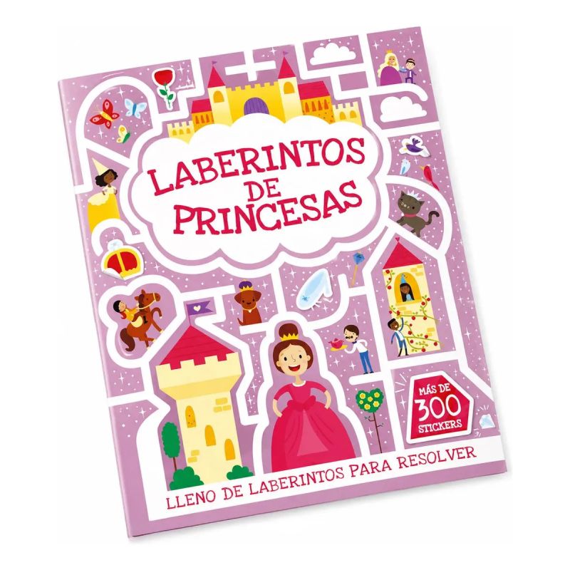 LABERINTOS DE PRINCESAS - MAS DE 300 STICKERS (Nuevo) - Miniatura 2