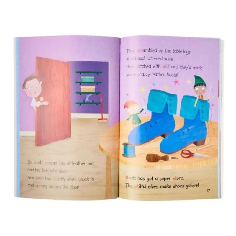 ELVES AND THE SHOEMAKER, THE- PHONICS READERS * (Nuevo) - Miniatura 2