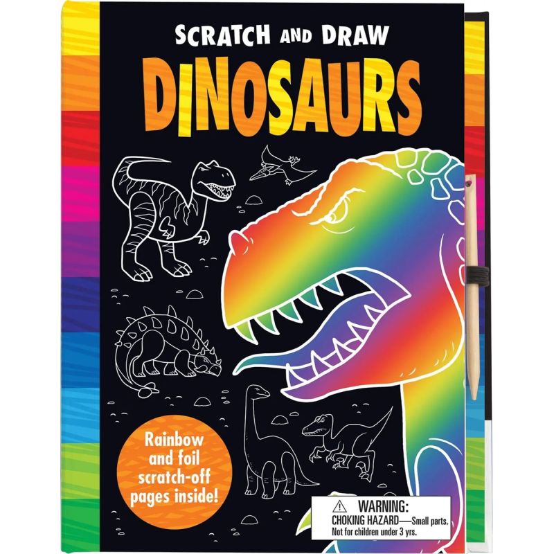 DINOSAURS - SCRATCH AND DRAW (HB) (Nuevo)