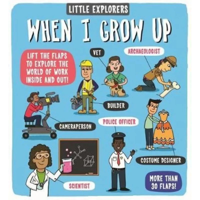 WHEN I GROW UP - LITTLE EXPLORERS - HB (Nuevo)