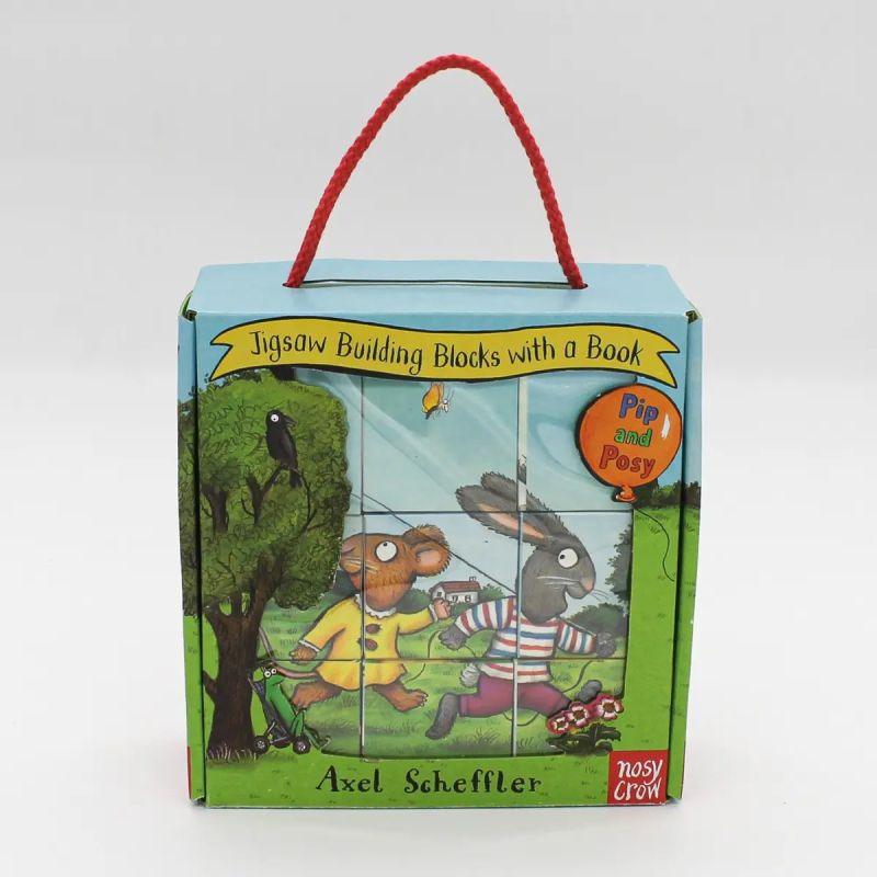 PIP AND POSY - PICTURE BLOCKS AND BOOK BOX SET (Nuevo)