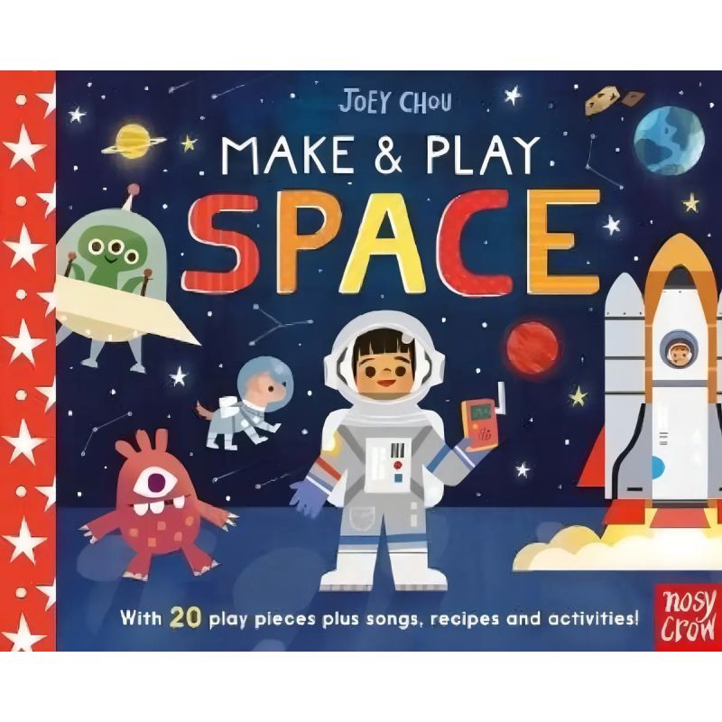 SPACE - MAKE AND PLAY - BOARD BOOK (Nuevo)