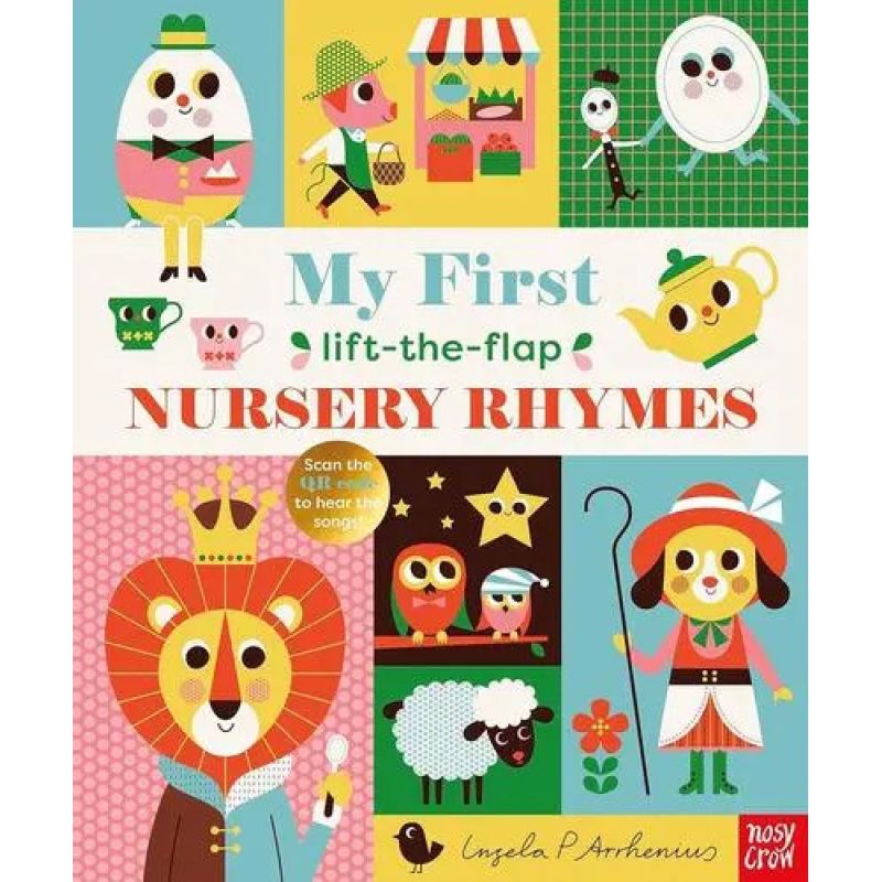 MY FIRST LIFT-THE-FLAP NURSERY RHYMES - BOARD BOOK (Nuevo)