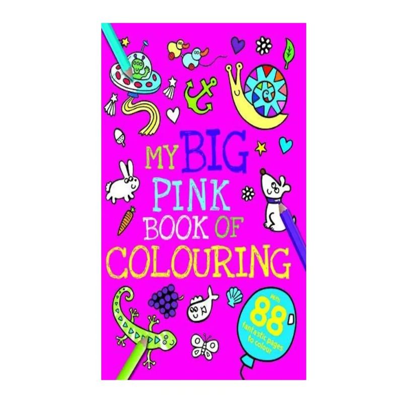 MI GRAN LIBRO PARA COLOREAR 5 - ROSA (Nuevo)