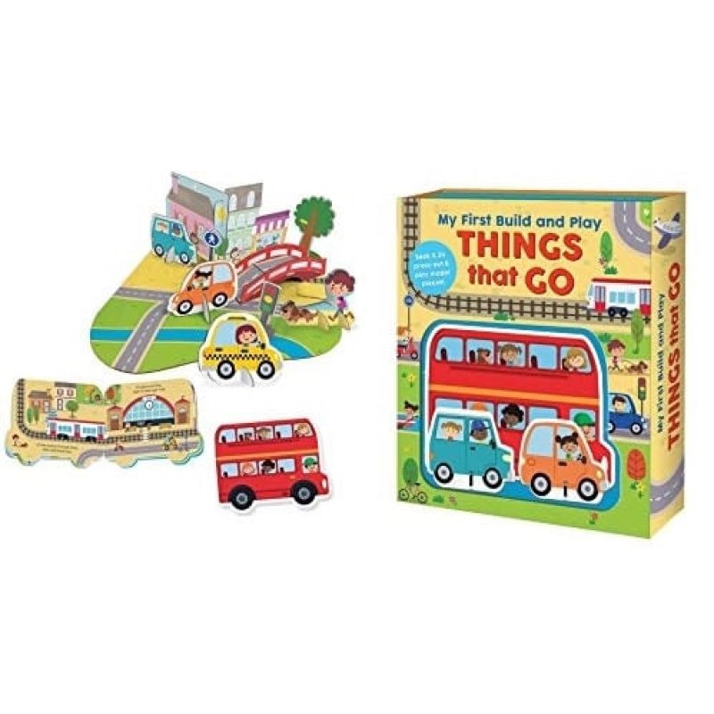 THINGS THAT GO - MY FIRST BUILD AND PLAY - CARTONE* (Nuevo)