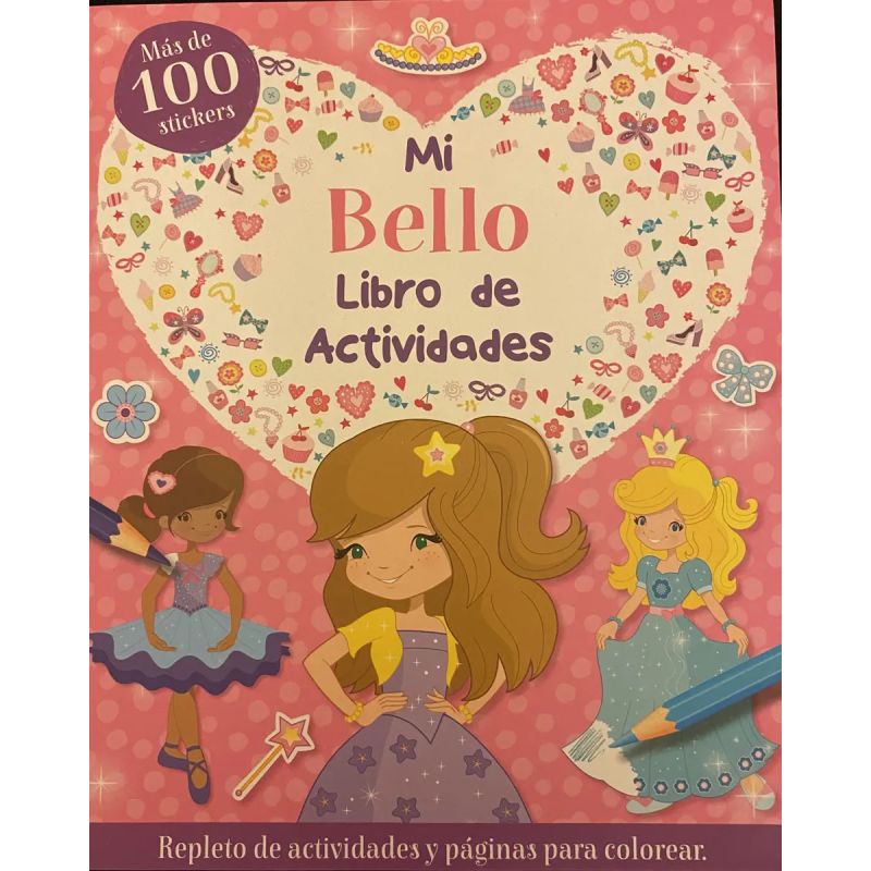 MI BELLO LIBRO DE ACTIIVIDADES - CON STICKERS