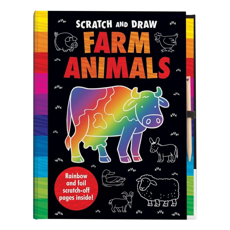 FARM ANIMALS - SCRATCH AND DRAW (HB) (Nuevo)