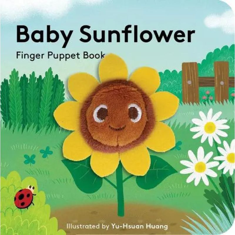 BABY SUNFLOWER - FINGER PUPPET BOOK - BOARD BOOK (Nuevo)