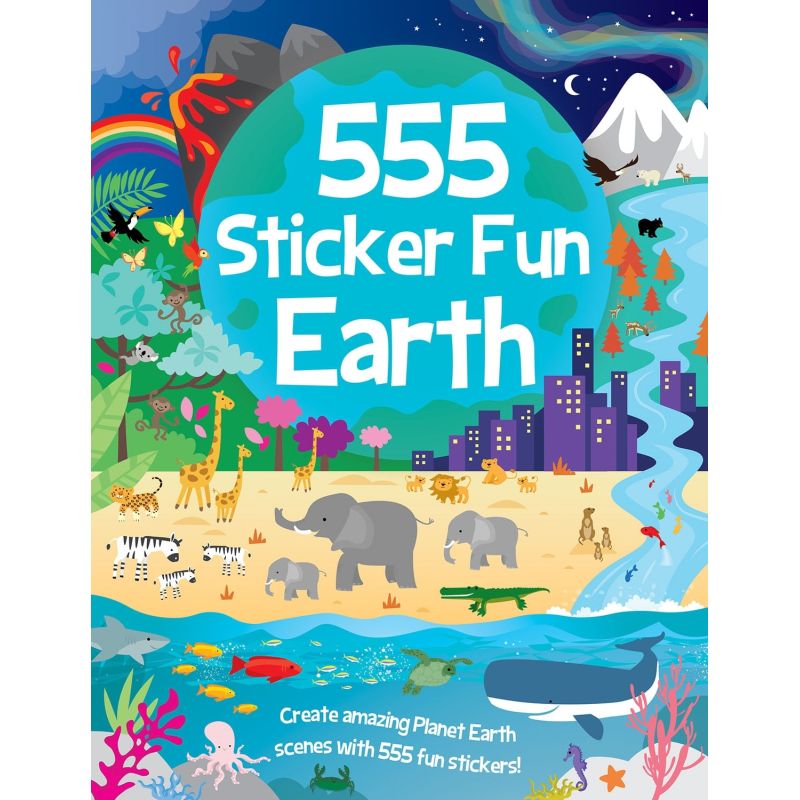 555 STICKER FUN EARTH (Nuevo)