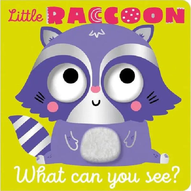 LITTLE RACCOON - WHAT CAN YOU SEE?  BOARD BOOK (Nuevo)