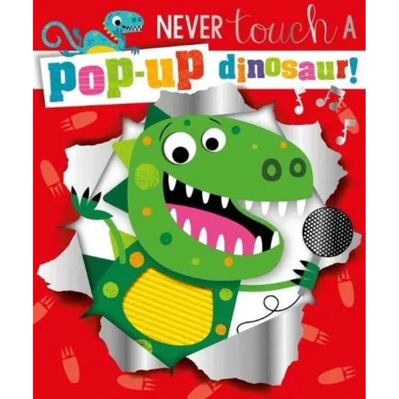 NEVER TOUCH A POP-UP DINOSAUR - BOARD BOOK (Nuevo)