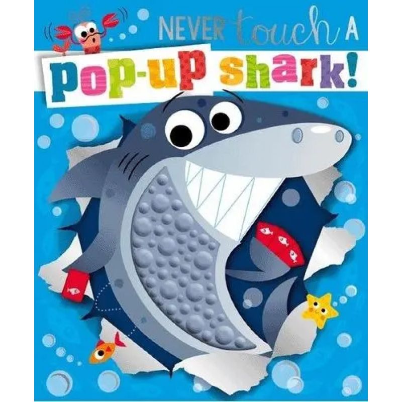 NEVER TOUCH A POP-UP SHARK - BOARD BOOK (Nuevo)