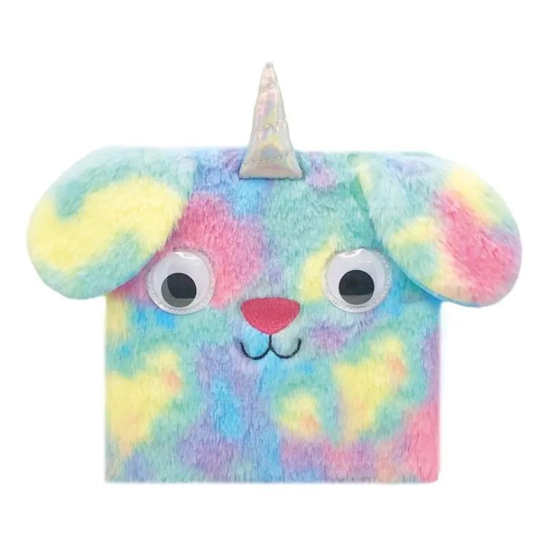 PUPPICORN AND FRIENDS - FAUX FUR COVER - BOARD BOOK (Nuevo)
