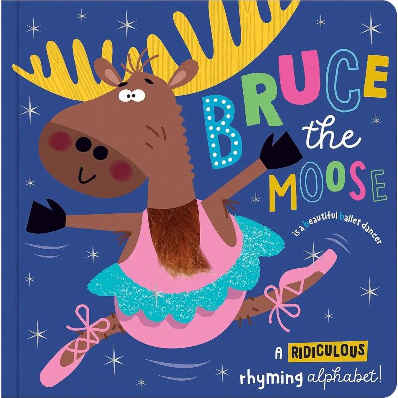 BRUCE THE MOOSE - BOARD BOOK (Nuevo)
