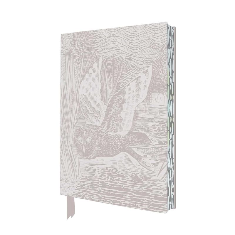 ANGELA HARDING - MARSH OWL - ARTISAN ART NOTEBOOK (Nuevo)