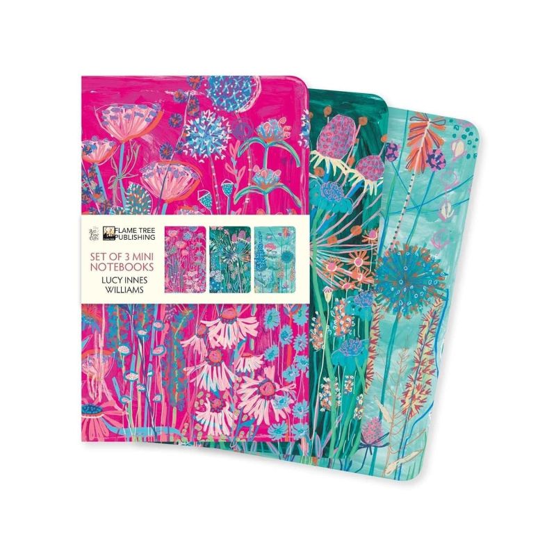 LUCY INNES WILLIAMS - SET OF 3 MINI NOTEBOOKS (Nuevo)