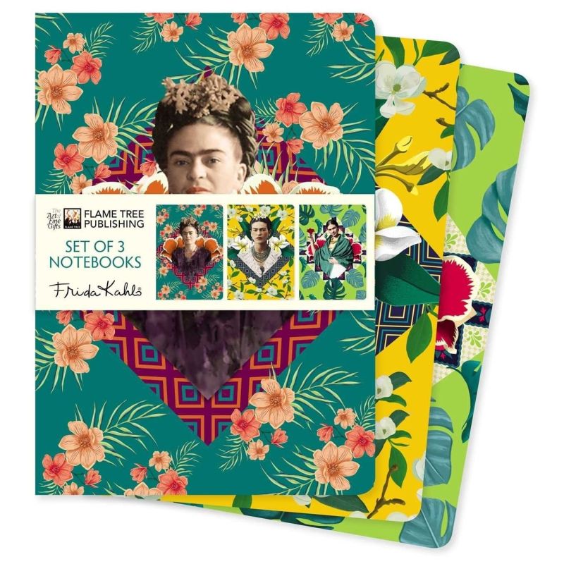 FRIDA KAHLO - SET OF 3 STANDARD NOTEBOOKS (Nuevo)