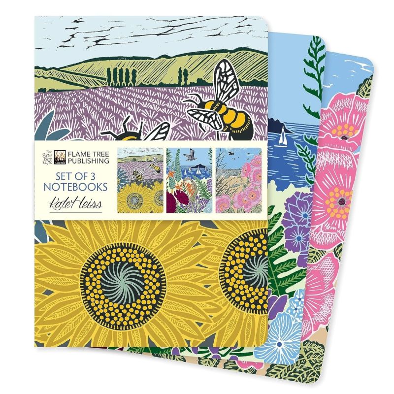 KATE HEISS - SET OF 3 STANDARD NOTEBOOKS (Nuevo)