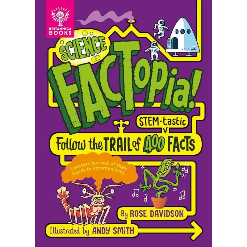 SCIENCE FACTOPIA!: FOLLOW THE TRAIL OF 400 FACTS - STEM-TASTIC - HB (Nuevo)
