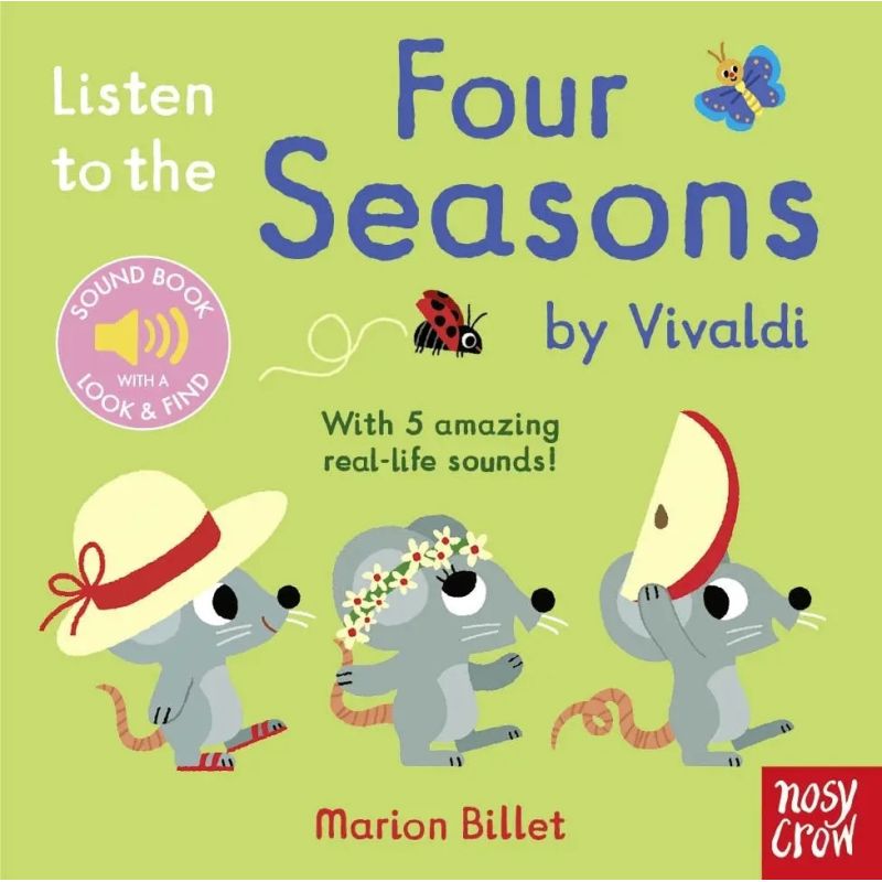 LISTEN TO THE FOUR SEASONS BY VIVALDI - BOARD BOOK (Nuevo)