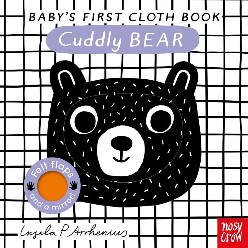 BABY'S FIRST CLOTH BOOK - CUDDLY BEAR (Nuevo)