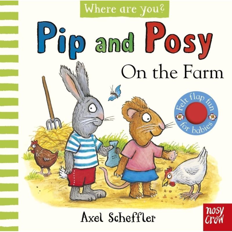 ON THE FARM - PIP AND POSY, WHERE ARE YOU? - A FELT FLAPS BOOK (Nuevo)
