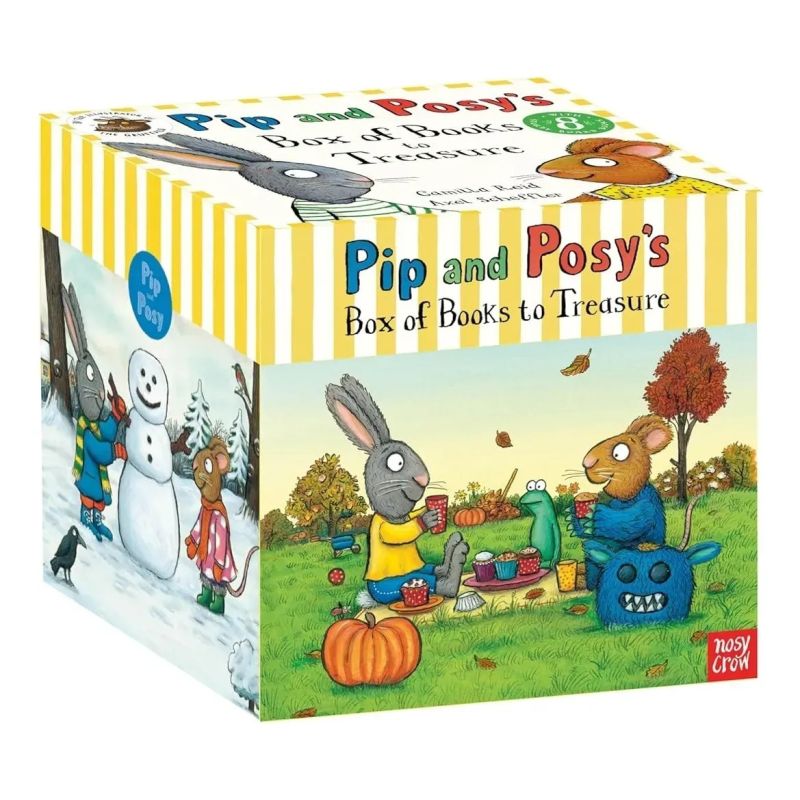 PIP AND POPSY'S BOX OF BOOKS TO TREASURE - BOARD BOOK (Nuevo)