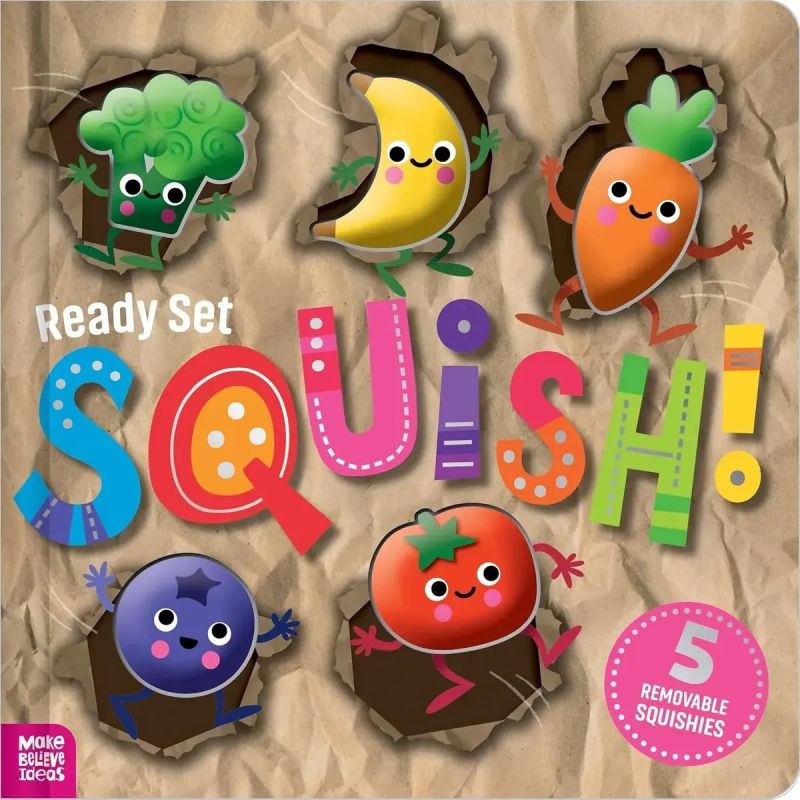 READY SET SQUISH! - BOARD BOOK (Nuevo)