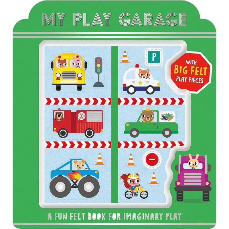 MY PLAY GARAGE - BOARD BOOK (Nuevo)