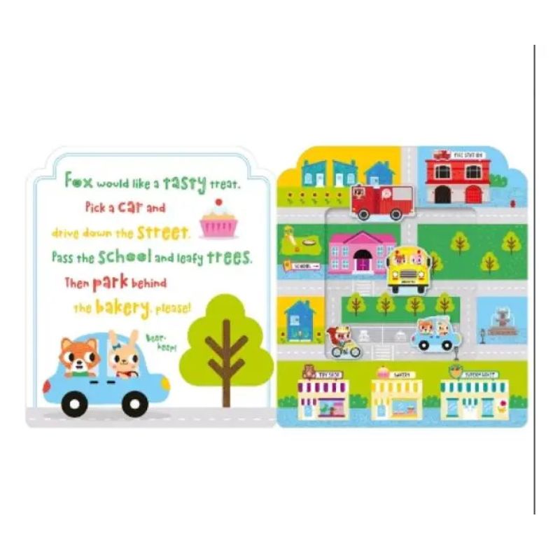 MY PLAY GARAGE - BOARD BOOK (Nuevo) - Miniatura 2
